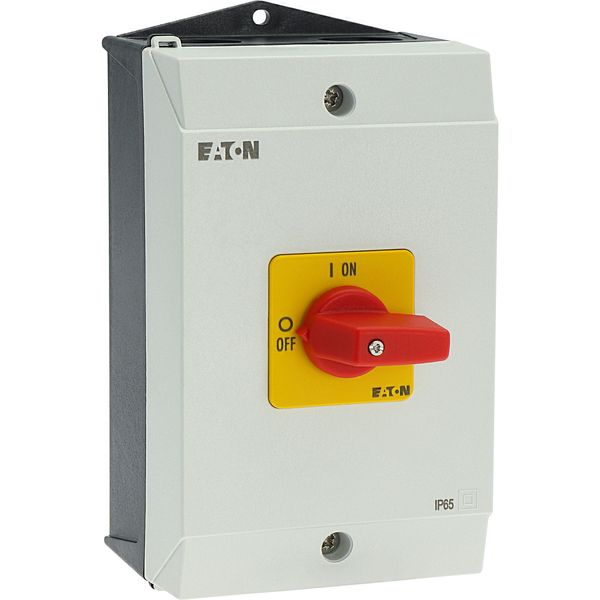 On-Off switch, 3 pole, 32 A, Emergency-Stop function, surface mounting image 30