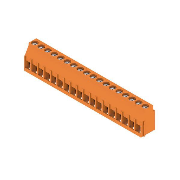 PCB terminal, 5.08 mm, Number of poles: 18, Conductor outlet direction image 2