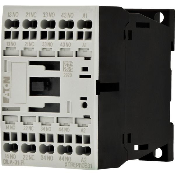 Contactor relay, 42 V 50 Hz, 48 V 60 Hz, 3 N/O, 1 NC, Push in terminals, AC operation image 13