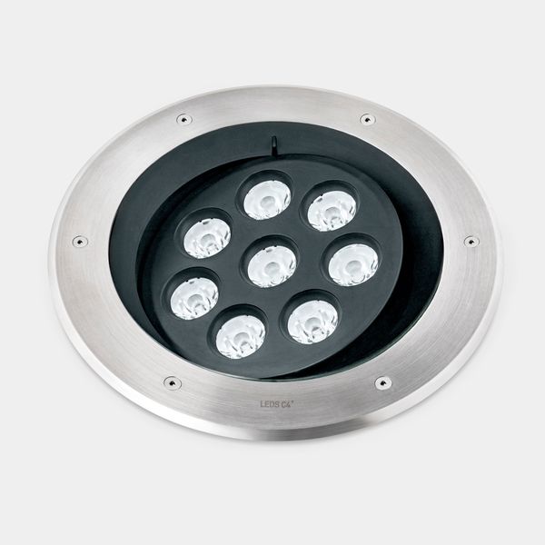 Recessed uplighting IP66-IP67 Gea Power LED Pro Ø300mm Efficiency LED 16.8W LED warm-white 3000K DALI-2/PUSH AISI 316 stainless steel 1992lm image 1