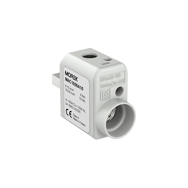 SR50MR 1xAl/Cu 6-50mm² 690V Device connector,metering, right-handed bar image 2