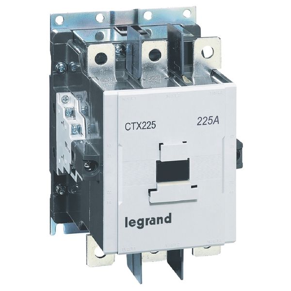 3-pole contactors CTX³ 225 - 225 A - 24 V~/= - 2 NO + 2 NC - screw terminals image 1