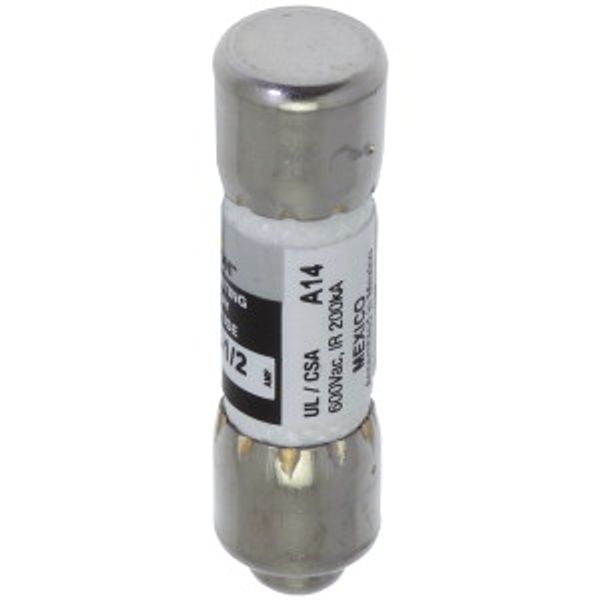 Fuse-link, LV, 1.5 A, AC 600 V, 10 x 38 mm, 13⁄32 x 1-1⁄2 inch, CC, UL, time-delay, rejection-type image 23