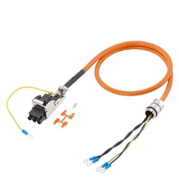 Power cable pre-assembled type: 6FX8002-5CP42 4x 10 C, M40 screw...6FX8002-5CP42-1EA0 image 1