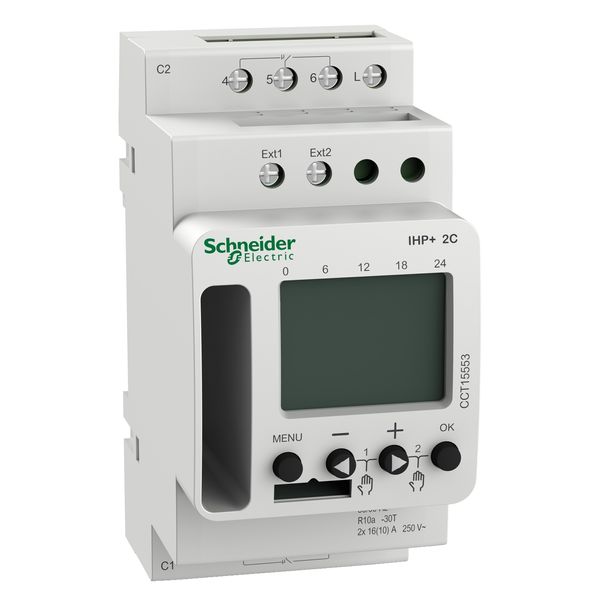 Acti9 IHP+ 2C (24h/7d) SMARTw programmable time switch image 3
