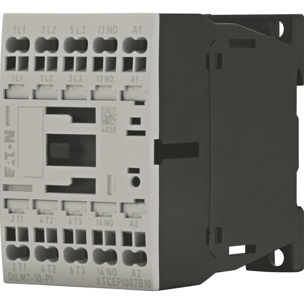 Contactor, 3 pole, 380 V 400 V 3 kW, 1 N/O, 42 V 50 Hz, 48 V 60 Hz, AC operation, Push in terminals image 4