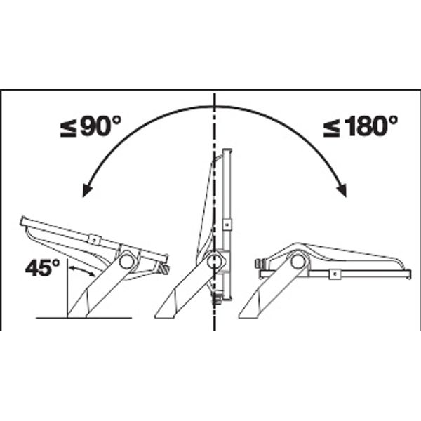 FLOODLIGHT PERFORMANCE DALI ASYM 55x110 50W 3000K BK image 13