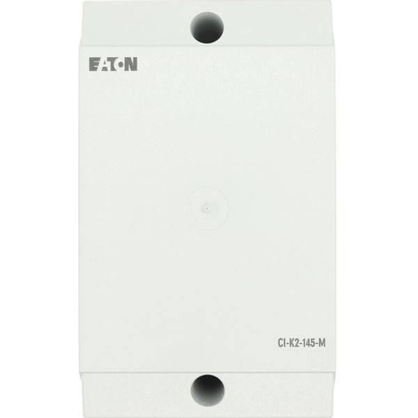 Insulated enclosure, HxWxD=160x100x145mm, +mounting plate image 3