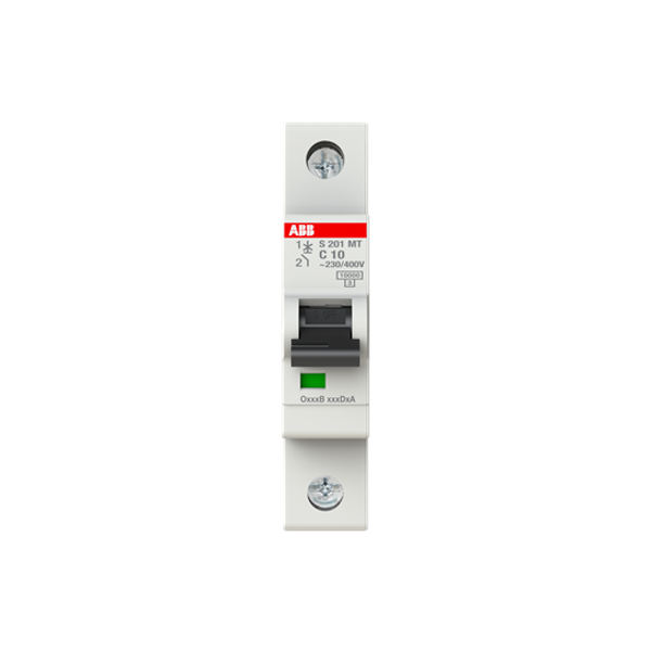 S201MT-C10 Miniature Circuit Breakers MCBs - 1P - C - 10 A image 4