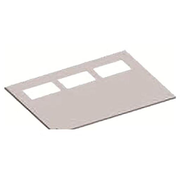 RD16F1 Top plate, Field width: 1, 12 mm x 360 mm x 625 mm image 1