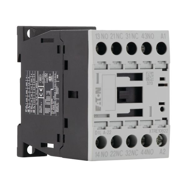 Contactor relay, 400 V 50 Hz, 440 V 60 Hz, 2 N/O, 2 NC, Screw terminals, AC operation image 17