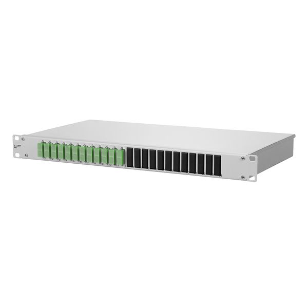 OpDAT fix patch panel splice 12xSC-Duplex APC OS2 image 1