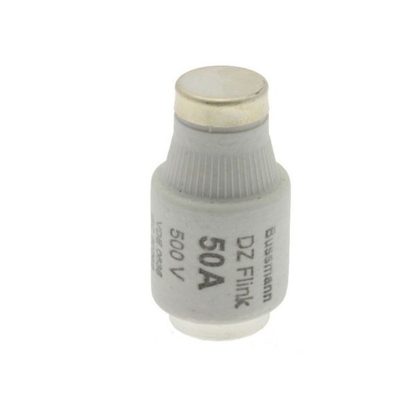 Fuse-link, low voltage, 50 A, AC 500 V, D3, 27 x 18 mm, gR, IEC, fast-acting image 5