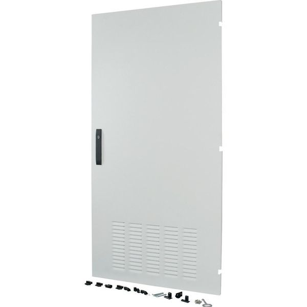 Section wide door, ventilated, right, HxW=1625x795mm, IP42, grey image 3