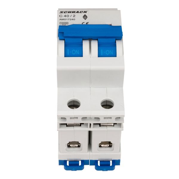 Miniature Circuit Breaker (MCB) AMPARO 10kA, C 40A, 2-pole image 2