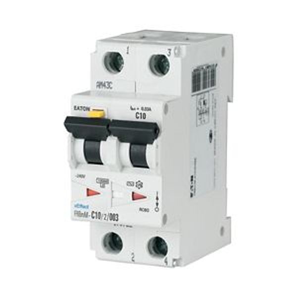 RCD/MCB combination, 10 A, 30 mA, MCB trip characteristic: B, 2p, RCD trip characteristic: A image 7