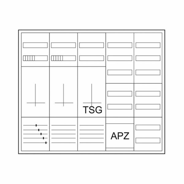 ZSD-ZZT2V-1100/APZ Eaton Metering Board ZSD meter cabinet equipped image 1