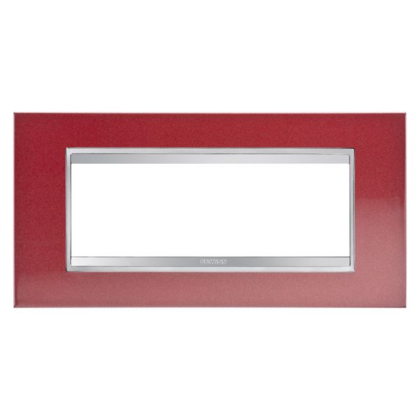 LUX PLATE 6P METAL RED GLAMOUR GW16206MR image 1