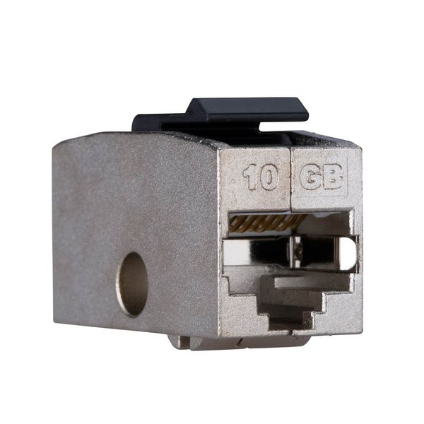 TOOLLESS LINE Coupler RJ45-RJ45 shielded,Class Ea 10GB (SFA) image 2