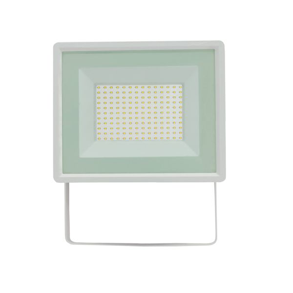 NOCTIS LUX 3 FLOODLIGHT 100W NW 230V IP65 270x210x27mm WHITE image 3