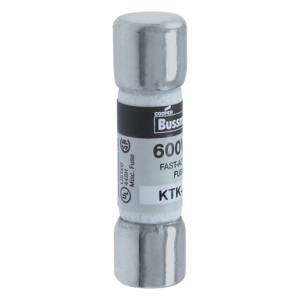 Fuse-link, low voltage, 7.5 A, AC 600 V, 10 x 38 mm, supplemental, UL, CSA, fast-acting image 16