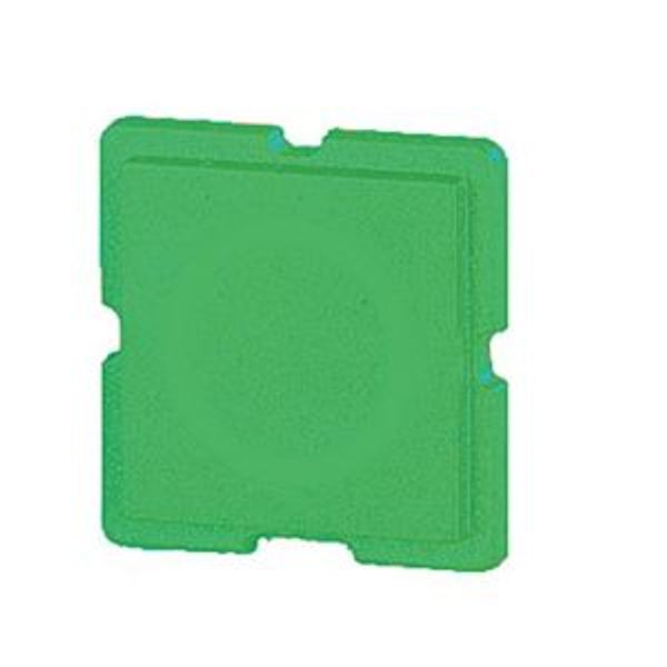 Button plate, 25 x 25 mm, green image 4