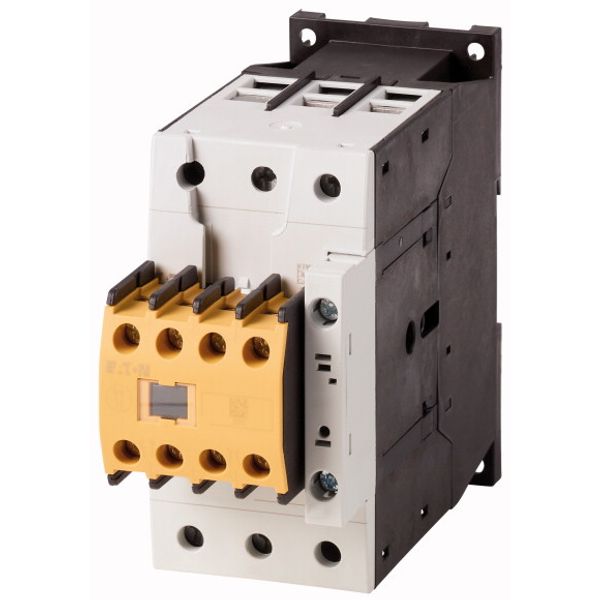 Safety contactor, 380 V 400 V: 18.5 kW, 2 N/O, 2 NC, 110 V 50 Hz, 120 V 60 Hz, AC operation, Screw terminals, with mirror contact. image 1