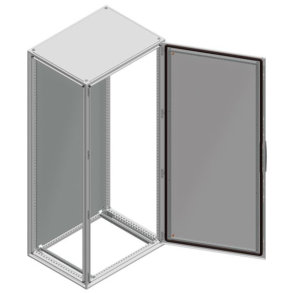 Spacial SF enclosure with mounting plate - assembled - 1800x800x600 mm image 1