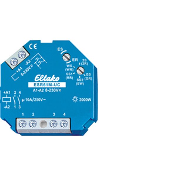 Multifunction impulse switch with integrated relay function, 1 + 1 NO contacts 10A image 1
