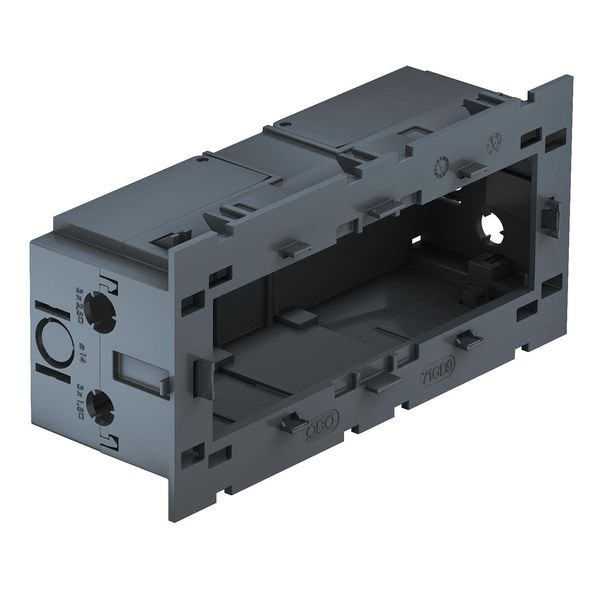 71GD9-2 Accessory mounting box triple for Modul 45 51x76x160 image 1