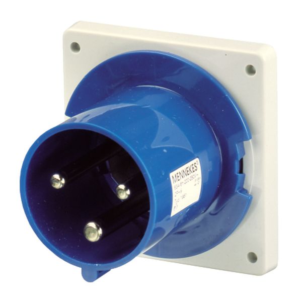 Panel mounted inlet, 63A3p6h230V, IP44 image 1