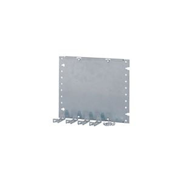 Mounting plate for MCCBs/Fuse Switch Disconnectors, HxW 200 x 600mm image 4