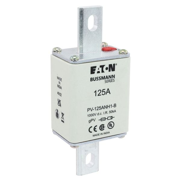 FUSE 125A 1000V DC PV SIZE 1 BOLTED TAG image 28