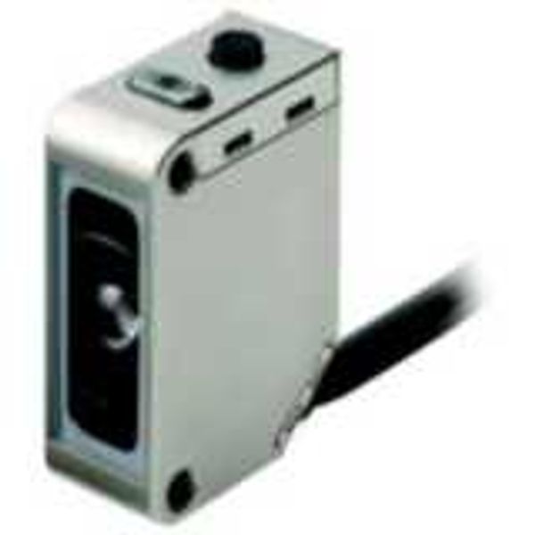 Photoelectric sensor, rectangular housing, stainless steel, red LED, r image 3