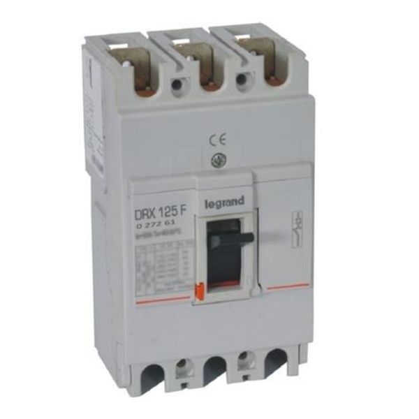 MCCB - DRX 125 - magnetothermal - Icu 25 kA - 415 V - 3P - In 63 A image 1