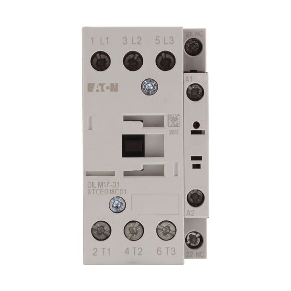 Contactor, 3 pole, 380 V 400 V 7.5 kW, 1 NC, 415 V 50 Hz, 480 V 60 Hz, AC operation, Screw terminals image 13