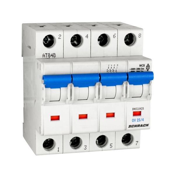 OV-Miniature Circuit Breaker, 25A, 15=800A, 4-pole image 2