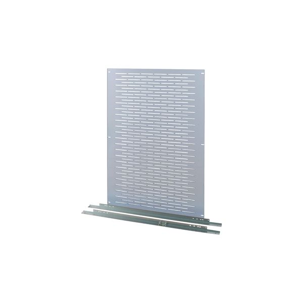 Cover, transparent, 2-part, section-height, HxW=900x800mm image 6