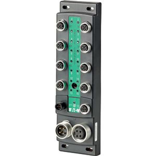 SWD Block module I/O module IP69K, 24 V DC, 16 outputs with separate power supply, 8 M12 I/O sockets image 7
