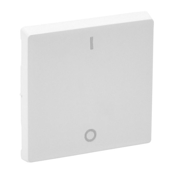 Cover plate Valena Life - double-pole switch - white image 1