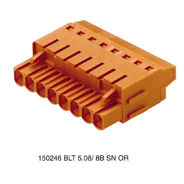 PCB plug-in connector (wire connection), 5.08 mm, Number of poles: 10, image 3