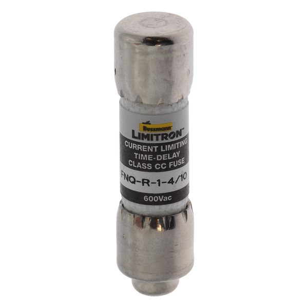 Fuse-link, LV, 1.4 A, AC 600 V, 10 x 38 mm, 13⁄32 x 1-1⁄2 inch, CC, UL, time-delay, rejection-type image 9