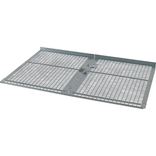 Partition, ventilated, for power feeder, WxD = 1000 x 600 mm image 3