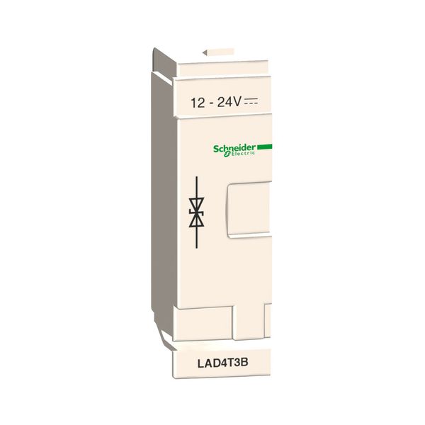 TeSys Deca - suppressor module - bidirectional peak limiting diode - 24 V AC/DC image 1