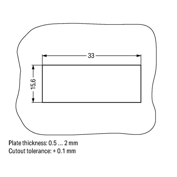 Snap-in socket 5-pole Cod. B gray image 3