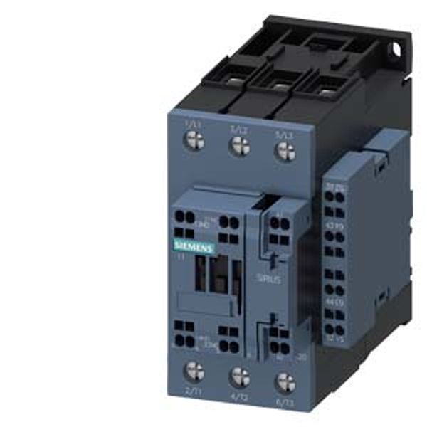 power contactor, AC-3e/AC-3, 65 A, ... image 1