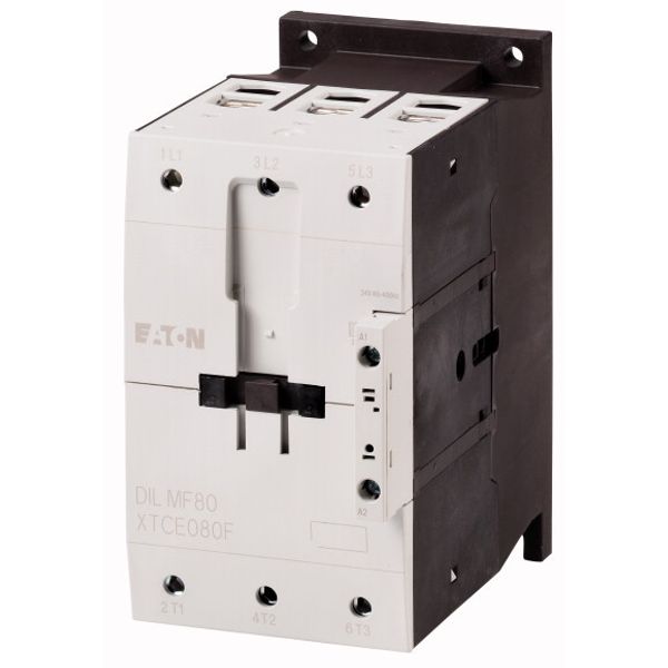 Contactors for Semiconductor Industries acc. to SEMI F47, 380 V 400 V: 80 A, RAC 120: 100 - 120 V 50/60 Hz, Screw terminals image 1
