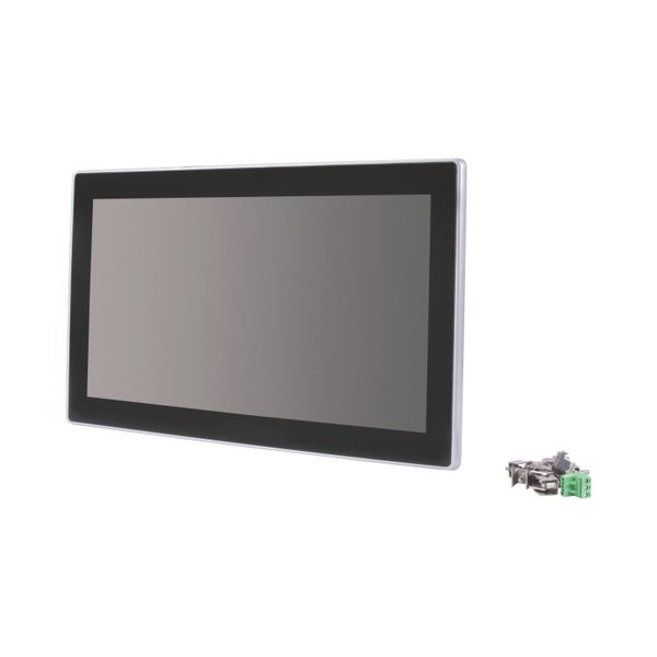 User interface with PLC as an SWD coordinator, 24VDC, 15.6-inch PCT widescreen display,1366x768,2xEthernet,1xRS232,1xRS485,1xCAN,1xSWD,1xSD card slot image 16