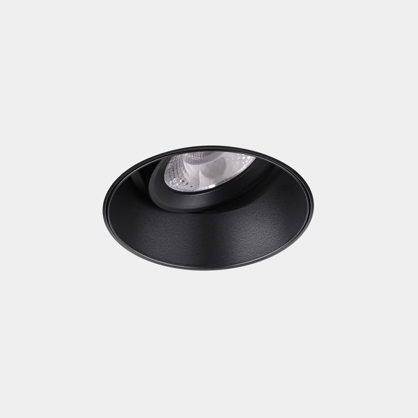 Downlight Play Deep Round Adjustable Trimless 11.9W LED warm-white 3000K CRI 90 44.3º DALI-2 Black IP23 1249lm image 1