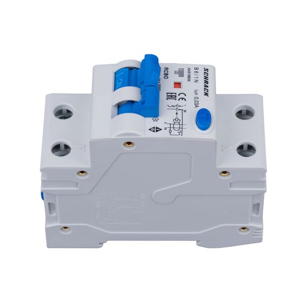 Combined MCB/RCD (RCBO) 1+N, AMPARO 10kA, B 6A, 30mA, Typ A image 3